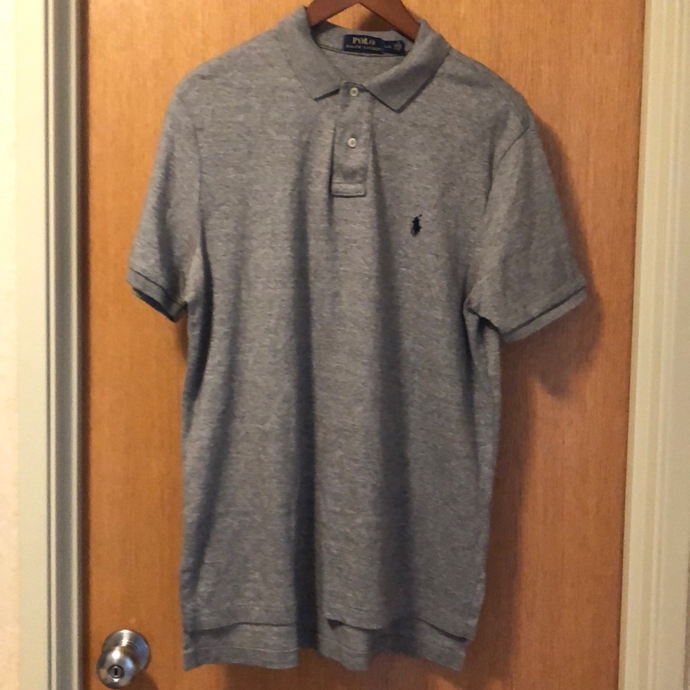 Polo by Ralph Lauren Grey 100% Cotton Shirt
